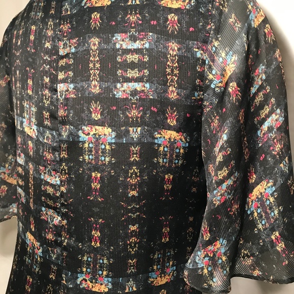 BCBGeneration Women's Flutter Sleeve Dress - Picture 4 of 5